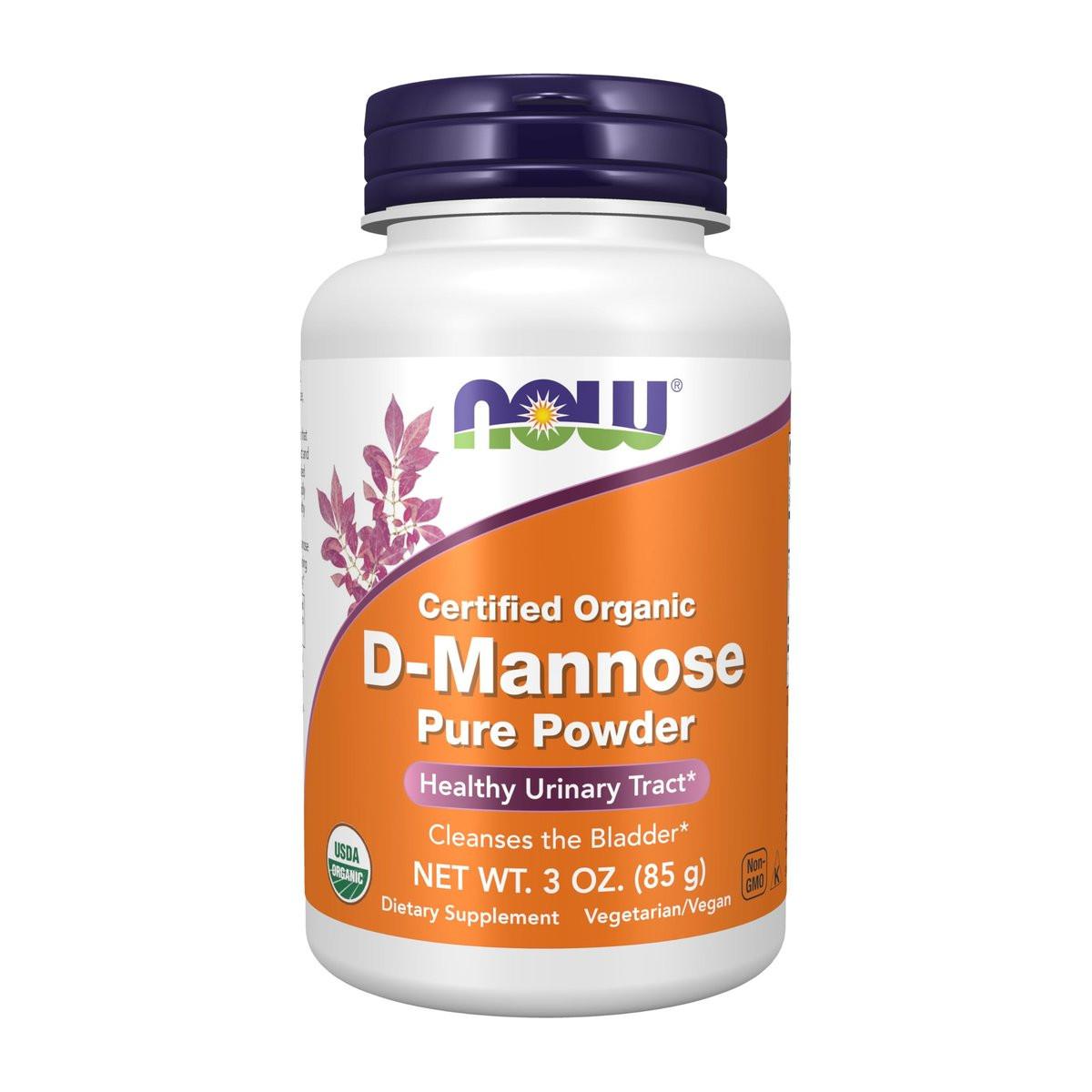 NOW Foods Supplements, D-Mannose Powder for Immune Support, Non-GMO Project Verified, Healthy Urinary Tract*, 3-Ounce - görsel 1