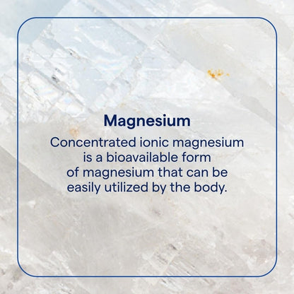 Trace Minerals Mega-Mag - Liquid Magnesium Supplement for Vitality & Energy Support - Muscle, Bone & Nerve Health - Natural Daily Drops - Non-GMO, Vegan & Gluten-Free - 4 fl oz (30 Servings)