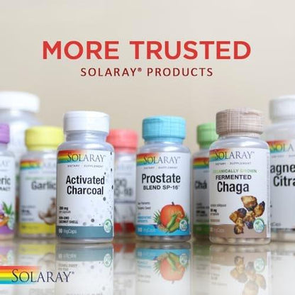 SOLARAY Capryl | Sustained Release Caprylic Acid | Healthy Gastrointestinal Tract Support | 16 Servings | 100 VegCaps