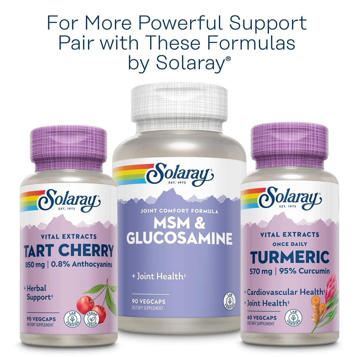 SOLARAY Adrenal Caps, Freeze-Dried - Wellness Support Adrenal Cocktail with Herb Activators Eleuthero, Gotu Kola, Licorice and Clove - Lab Verified, 60-Day Guarantee - 30 Servings, 60 VegCaps - görsel 9