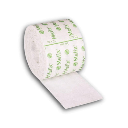 Mefix Self-Adhesive Fabric Tape, Dressing Fixation Fabric Tape, Secures Gauze, Tubes, Cannulas and More to User's Body, Size 2" (5cm) Wide x 11 Yards, Single Roll