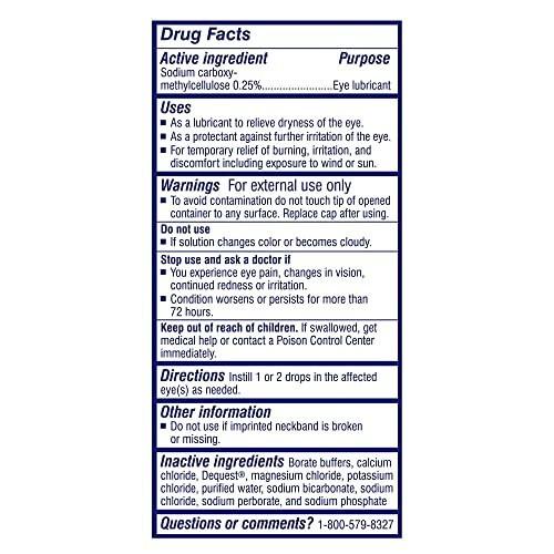 TheraTears Extra Dry Eye Therapy Lubricating Eye Drops for Dry Eyes, 0.5 fl oz Bottle, 2 Count (Pack of 1) - görsel 6
