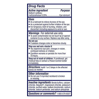 TheraTears Dry Eye Therapy Lubricating Eye – Hypotonic Formulation: TheraTears is hypotonic, meaning it has a – Image 11
