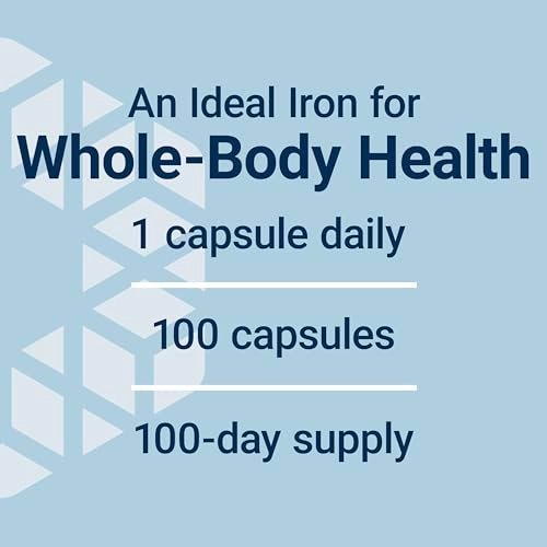 Life Extension Iron Protein Plus - Iron Protein Succinylate, Absorbable Iron Supplement for Whole-Body Health, Non-GMO, Gluten-Free, Vegetarian, 100 Capsules - görsel 10