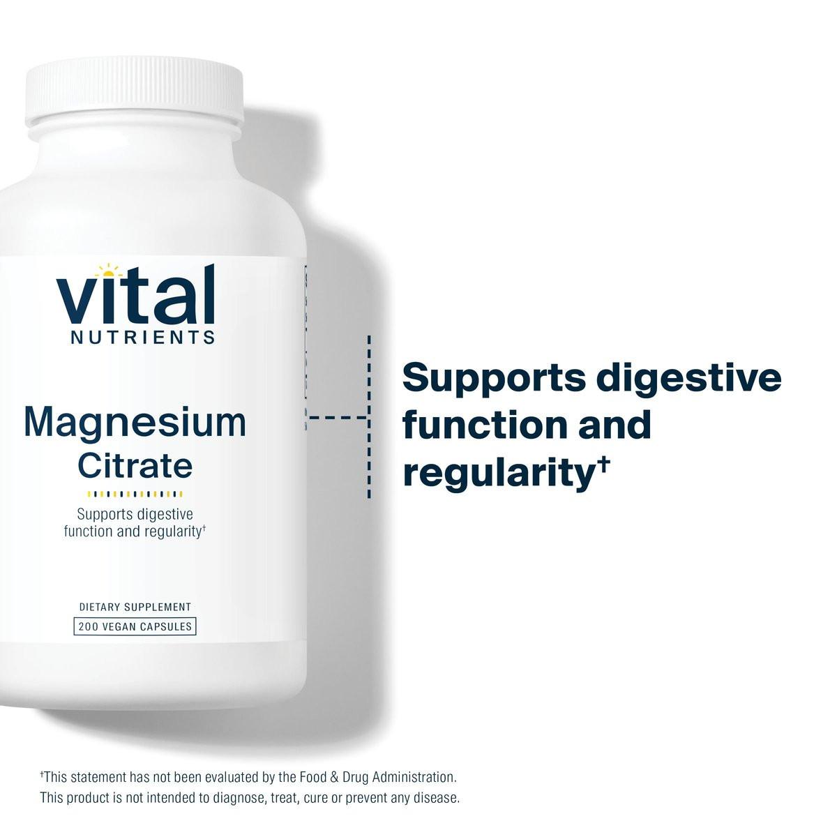 Vital Nutrients Magnesium Citrate 150mg - Promotes Relaxation - Supports Sleep, Bone, Heart, Muscle, Kidney, & Nerve Health* - Vegan Supplement - Gluten, Dairy, Soy Free - 100 Capsules - görsel 9