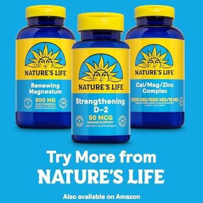 Nature's Life Lemon Bioflavonoids 1000mg - Citrus Bioflavonoids Supplement with Hesperidin and Rutin - Antioxidant and Cellular Support, Vitamin C Absorption - 60 Day Guarantee, 100 Serv, 100 Tablets