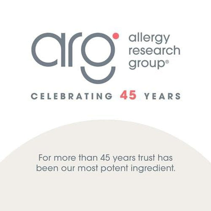 Allergy Research Group ARG Buffered Vitamin C - 1000 mg Vitamin C - Immune Support - Vegetarian Capsules - Hypoallergenic Formula - 60 Servings - 120 Count