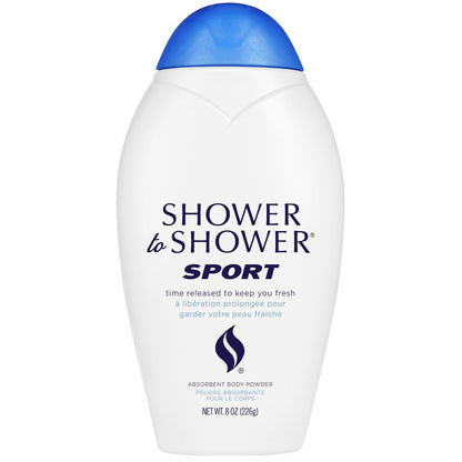 Shower to Shower Sport Body Powder for Men & – Talc-Free Formula: Gentle on skin, safe for daily use on all body – Image 13
