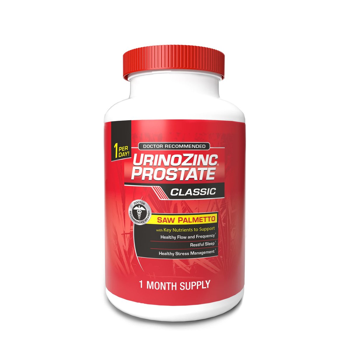 Urinozinc Classic Prostate Supplement, – Saw Palmetto Extract: A well-researched herb traditionally used to – Image 14