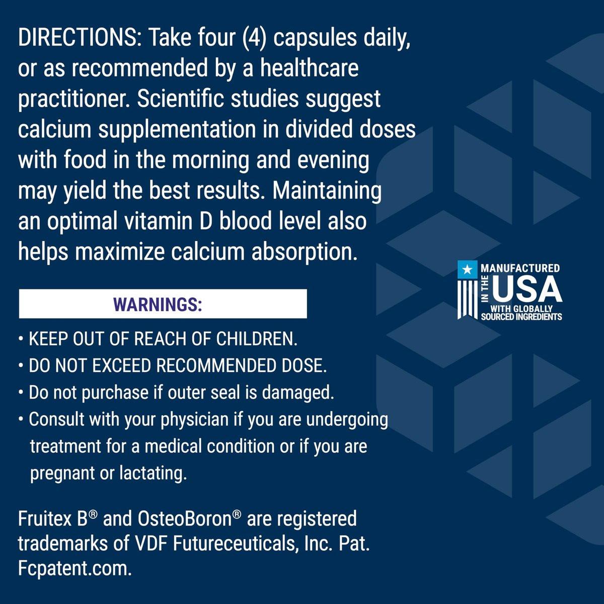 Life Extension Bone Restore Calcium Supplement, Vitamin D3, Magnesium, Boron, Zinc, Manganese, Silicon, Helps Maintain Healthy Bone Density, Gluten-Free, Non-GMO, 120 Capsules - görsel 12