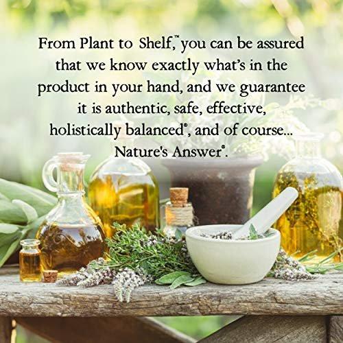 Nature's Answer PAU D'Arco Inner Bark | Supports Immune System | Helps Maintain Intestinal Flora | Alcohol-Free, Gluten-Free, Kosher Certified & No Preservatives 1oz Extract | Single Count - görsel 11