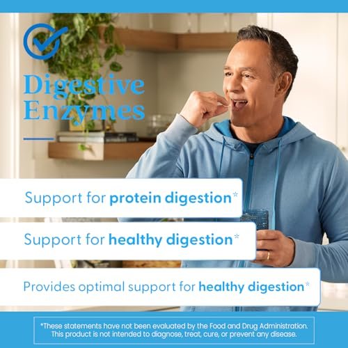 Doctor's Best Digestive Enzymes Supplement – Convenient Dosage: 90 vegetarian capsules provide a 45-day supply at – Image 5