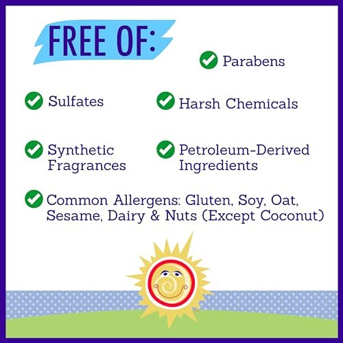 California Baby Super Sensitive Bubble Bath | 100% Plant-Based Kids Bubble Bath | Gentle Unscented Baby Bubble Bath | Free Bubble Wand | 384 mL / 13oz - görsel 13