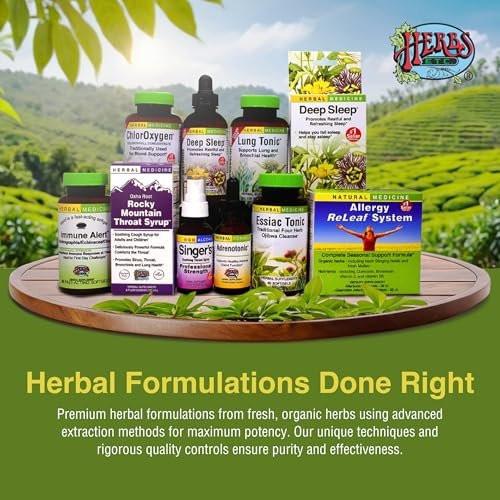 Herbs Etc. ChlorOxygen Chlorophyll Concentrate Alcohol Free Liquid Extract - Liquid Chlorophyll Drops - Detoxifying & Deodorizing - Skin, Gut & Energy Support - Gluten-Free - 1 fl oz (66 Servings) - görsel 16