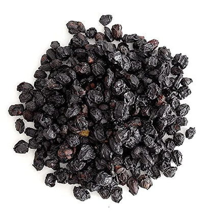 Frontier Co-op Dried Elderberries, European Whole - Non-GMO Elderberry Dried Fruit for Powder, Tea, Immune Support - Kosher | 16 Ounce (Pack of 1)
