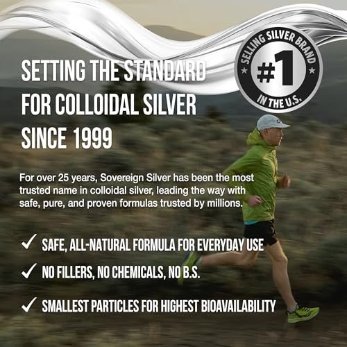Sovereign Silver Immune Support, Colloidal Silver, Bio-Active Silver Hydrosol, 10 ppm, Fine Mist Spray, 2 Fl Oz - görsel 16