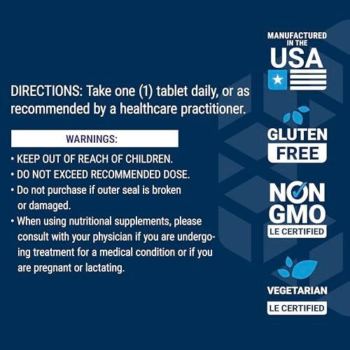 Life Extension Vanadyl Sulfate, Trace Mineral, Vanadium, Healthy Glycemic Balance, Healthy Metabolism, Hormone Function, Gluten-Free, Non-GMO, Vegetarian – 100 Tablets - görsel 8