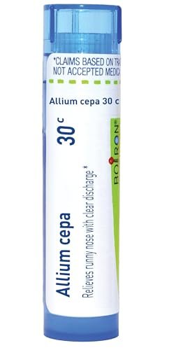 Boiron Allium Cepa 30C Homeopathic Medicine for Runny Nose - 80 Pellets