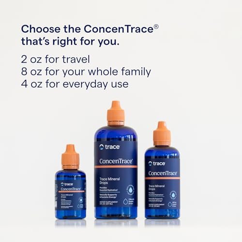 Trace Minerals ConcenTrace Trace Mineral Drops | Supports Energy, Digestion, Bone Health & Hydration, 70+ Ionic Trace Minerals w/ Magnesium, Chloride & Potassium | Keto, Vegan & Non-GMO | 48 Servings - görsel 10