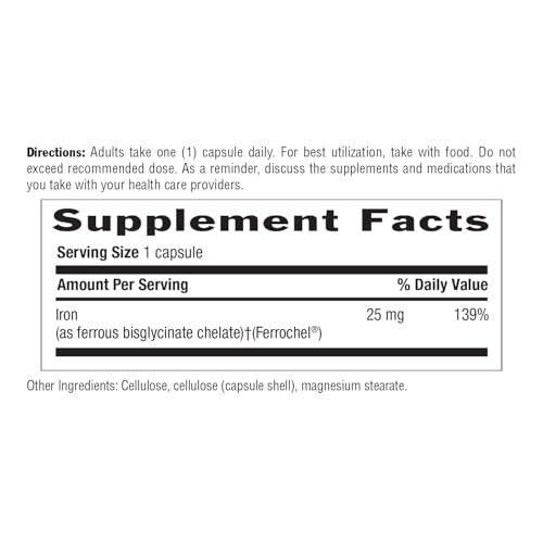 Country Life Easy Iron 25 mg | Gentle, Non-Constipating Iron Supplement | Supports Energy & Red Blood Cell Production | Certified Gluten-Free & Vegan | 90 Vegan Capsules - görsel 9