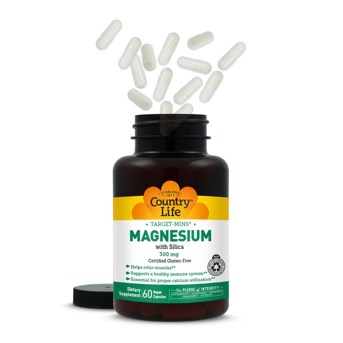 Target-Mins Magnesium with Silica 300mg, 60 Vegan Capsules, Certified Gluten Free, Certified Vegan - görsel 15