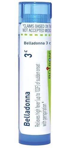 Boiron Belladonna 3C for High Fever of Sudden Onset with Perspiration - 80 Pellets