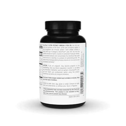 Source Naturals ArcticPure Ultra Potency 850 mg Omega-3 Fish Oil - 60 Softgels - görsel 1