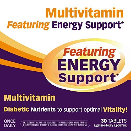 Nature's Way alpha betic, Diabetic Multivitamin for Daily Nutritional Support, with B-Vitamins for Energy Metabolism Support*, Alpha Lipoic Acid, Taurine, Lutein, 30 Tablets - görsel 11