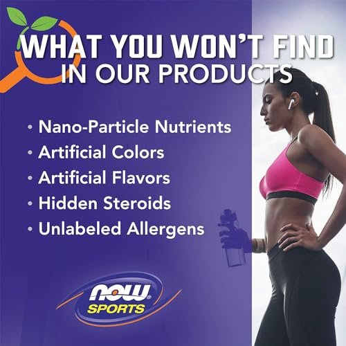 NOW Foods Sports Nutrition, Soy Protein Isolate 20 g, 0 Carbs, Unflavored Powder, 2-Pound - görsel 1