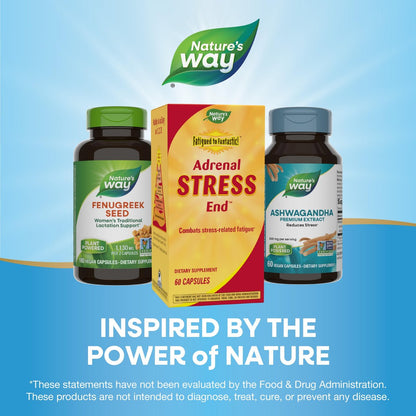 Nature's Way Fatigued to Fantastic! Adrenal – Stress-Related Fatigue Relief: Formulated to combat the exhaustion – Image 7