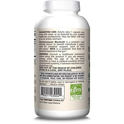 Jarrow Formulas Saccharomyces Boulardii + – Dimensions: 2.0 x 2.0 x 4.63 inches – Image 10