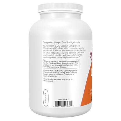 NOW Foods Supplements, Lecithin 1200 mg with – 400 Softgels per Bottle: A generous supply that lasts for months, – Image 6