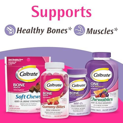 Caltrate 600 Plus D3 Plus Minerals Calcium – Trusted Brand: Caltrate is a reputable name in nutritional – Image 5
