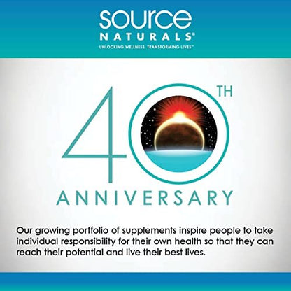 Source Naturals Pantothenic Acid, Vitamin B-5, Dietary Supplement - 100 mg - 250 Tablets