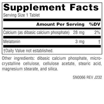 Source Naturals Time Released Melatonin - 3 mg, 120 Tablets