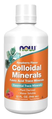 NOW Foods Colloidal Minerals Liquid, Plant Derived, Essential Trace Minerals, Raspberry, 32 oz - görsel 2