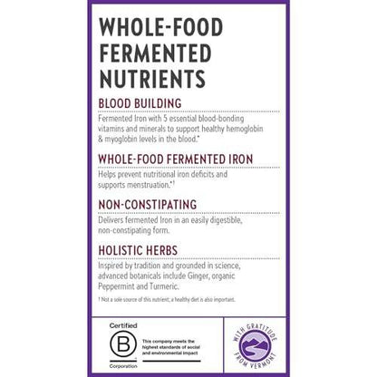 New Chapter Iron Supplement, Whole-Food – Organic Ingredients: Made with organic vegetables and herbs, this – Image 11