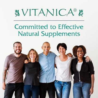 Vitanica Yeast Arrest, Homeopathic Vaginal Suppositories, for Yeast Infection Symptoms, Relieves Burning, Itching & Discharge, with Boric Acid, Tea Tree Oil & Probiotics, Vegan (Pro Logo, 14ct)
