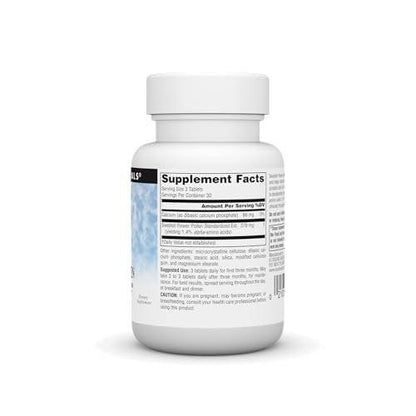 Source Naturals Swedish Flower Pollen Supports Prostate Function and Healthy Urine Flow* - 90 Tablets