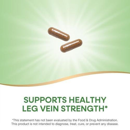 Nature's Way Premium Blend Leg Veins; Vegetarian; 120 Vegetarian Capsules