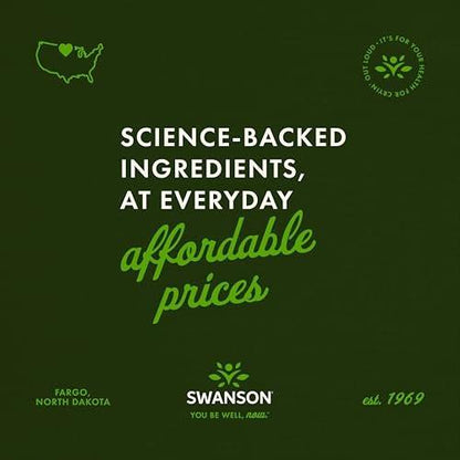 Swanson Zinc Carnosine (PepZinGI) Gastric Health Supplement for Digestive-Sensitive Adults Seeking Stomach Lining Support (60 Capsules)
