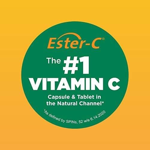 Ester-C Vitamin C 500 mg Dietary Supplement - 225 Vegetarian Tablets - görsel 10