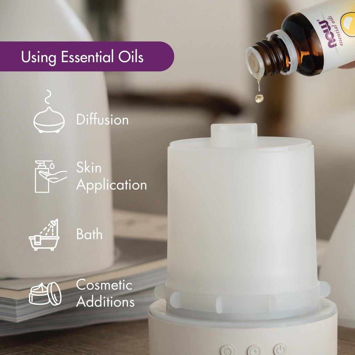 NOW Essential Oils, Rose Absolute, 5% Blend of Pure Rose Absolute Oil in Pure Jojoba Oil, Romantic Aromatherapy Scent, Vegan, Child Resistant Cap, 1-Ounce - görsel 6