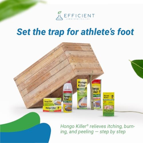 Hongo Killer Antifungal Cream 0.5oz - Athlete's Foot Treatment - görsel 6
