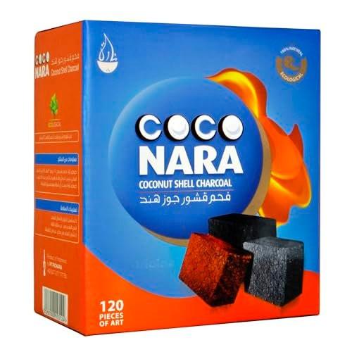 CocoNara Hookah Shisha Natural Charcoals, 120 Count - görsel 2