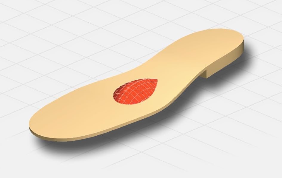 Pedag T-Form | German Made | Metatarsal Foot Pads for Pain Relief | Anatomically Correct | Vegetable Tan Leather | Self Adhesive | White | Size Med, Fits US W 8-10 / US M 7 | 3 Pairs - görsel 3