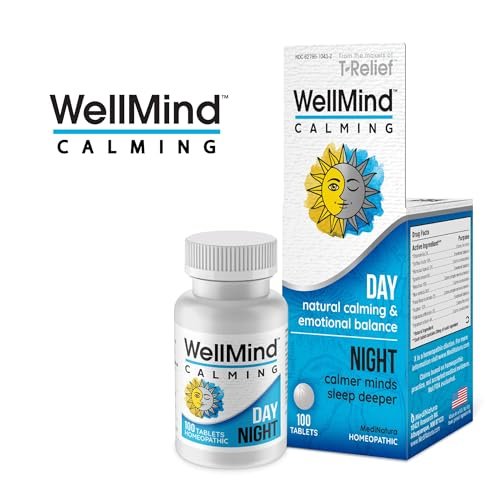 MediNatura WellMind Calming Tablets – Formula for Natural Calming – Supports Relaxation & Calm Moods – Day & Night Use – 100 Count - görsel 13