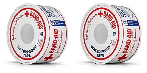 Band-Aid Brand of First Aid Products 100% Waterproof Self-Adhesive Medical Tape Roll to Secure Bandages, Durable First Aid Wound Care Bandaging Tape, 1 Inch by 10 Yards (Pack of 2) - görsel 4