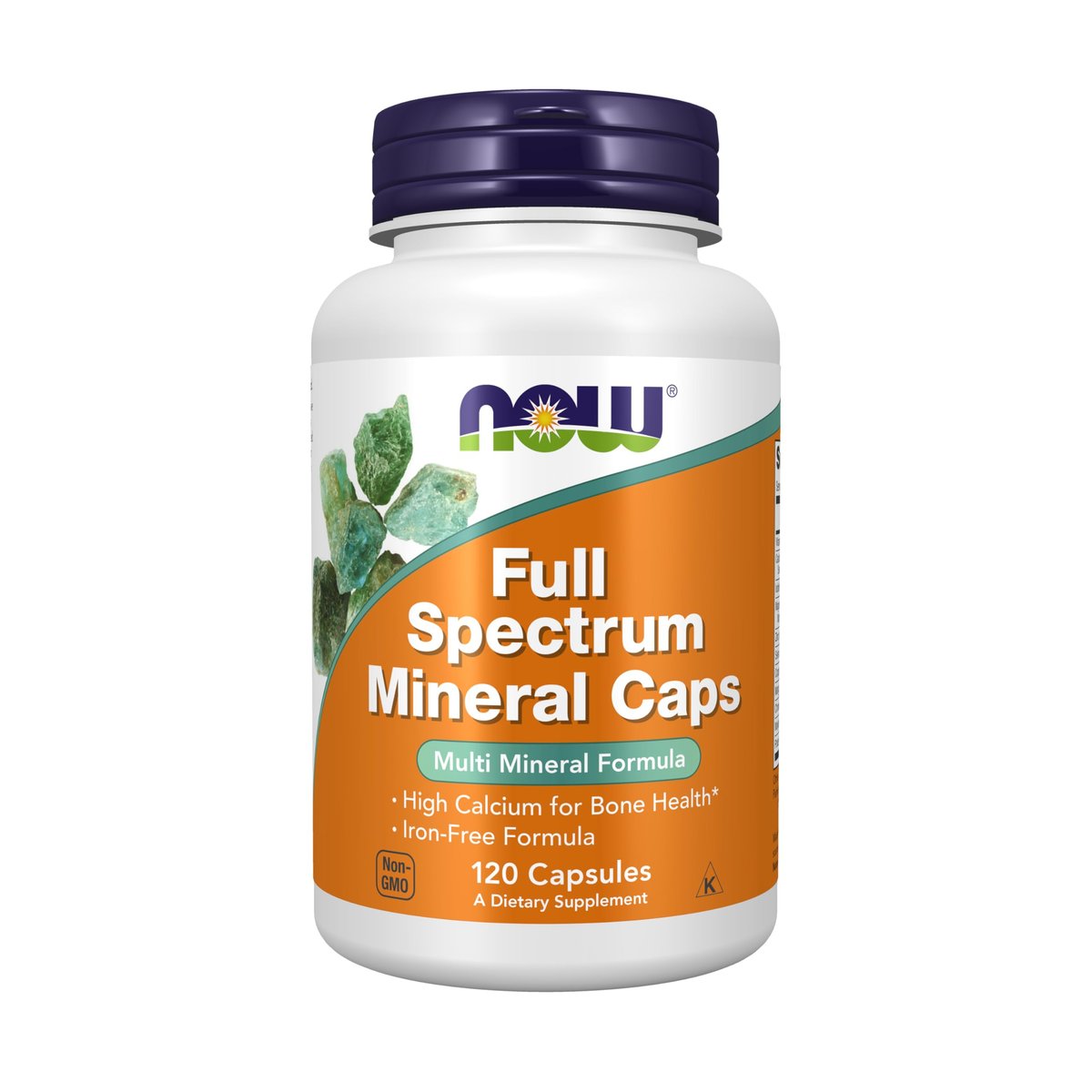 NOW Supplements, Full Spectrum Mineral Caps, Multi Mineral Formula, 120 Veg Capsules - görsel 2