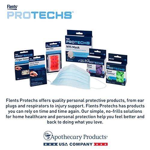 Flents Protechs Foam Ear Plugs for Sleeping, Snoring, Traveling, Concerts, Construction & Studying, Ultra Soft & Comfortable, Blue, 10 Pairs, NRR 32 Hearing Protection for Loud Noise - görsel 11
